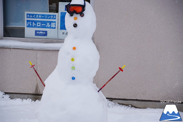 カムイスキーリンクス　-11℃。冬空からの素敵なクリスマスプレゼント♪